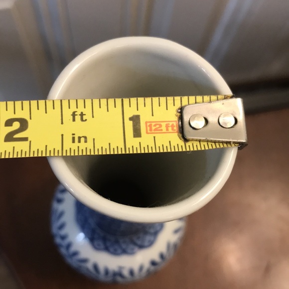 Hand Painted Chinoiserie Vase - Picture 12 of 12